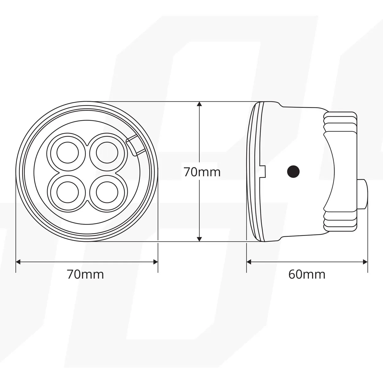 Лампа AMiO 510L 12V 11.16W (01525/015254)