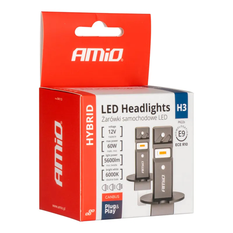Лампа AMiO HYBRID Series Canbus H3 12V 60W (04113/041130)
