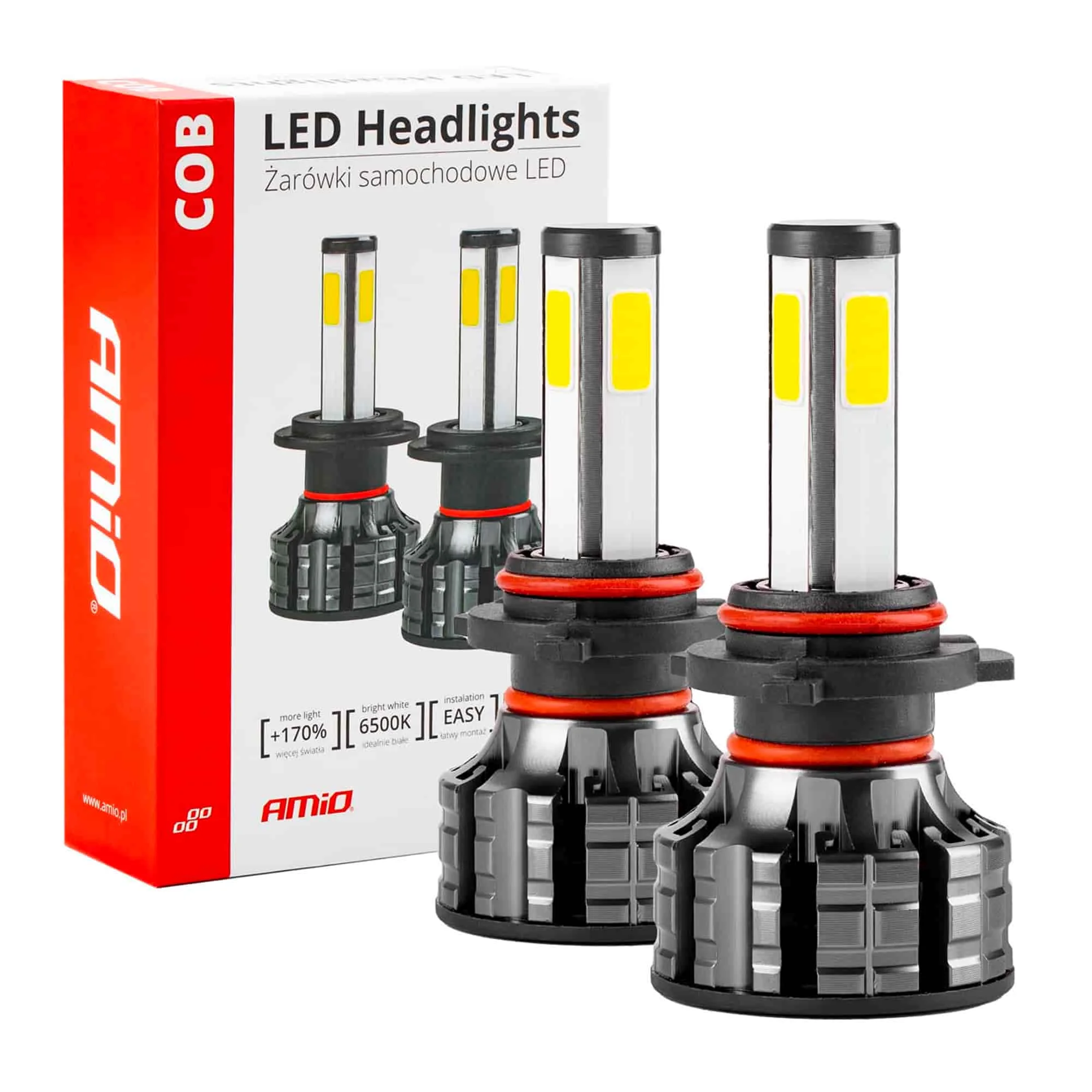 Лампа AMIO LED COB 4Side Series HB4 (02847) (028476)