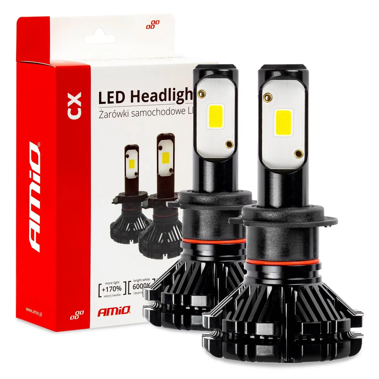 Лампа AMIO LED Headlight CX Series H7 2018 (01074) (010747)