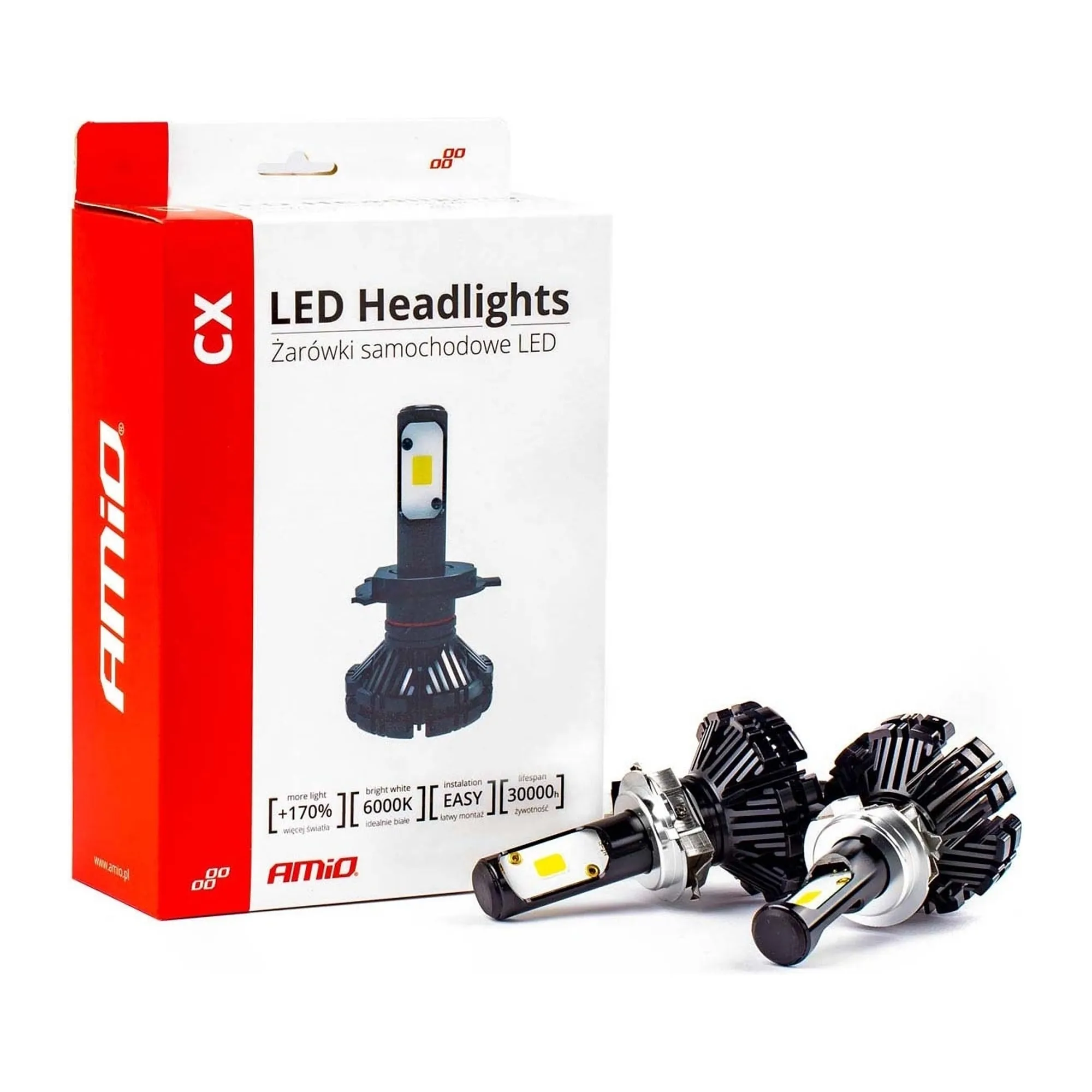 Лампа AMIO LED Headlight CX Series H7-6 2018 (01076) (010761)