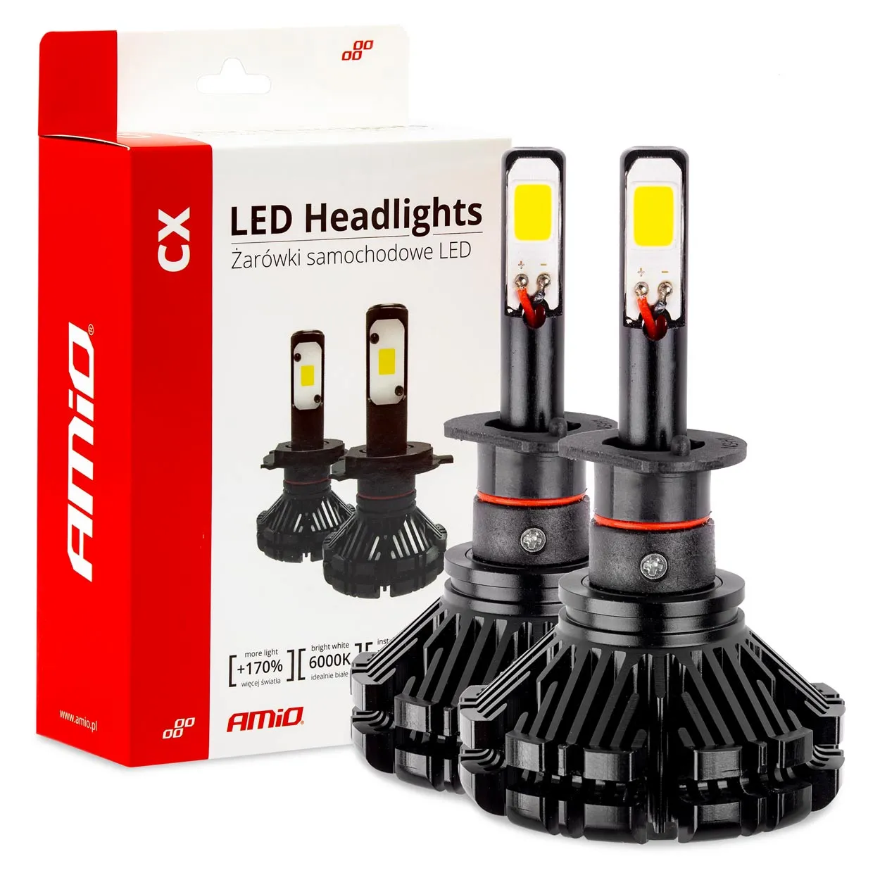 Лампа AMIO LED Headlight H1 CX Series 2018 (01072) (010723)