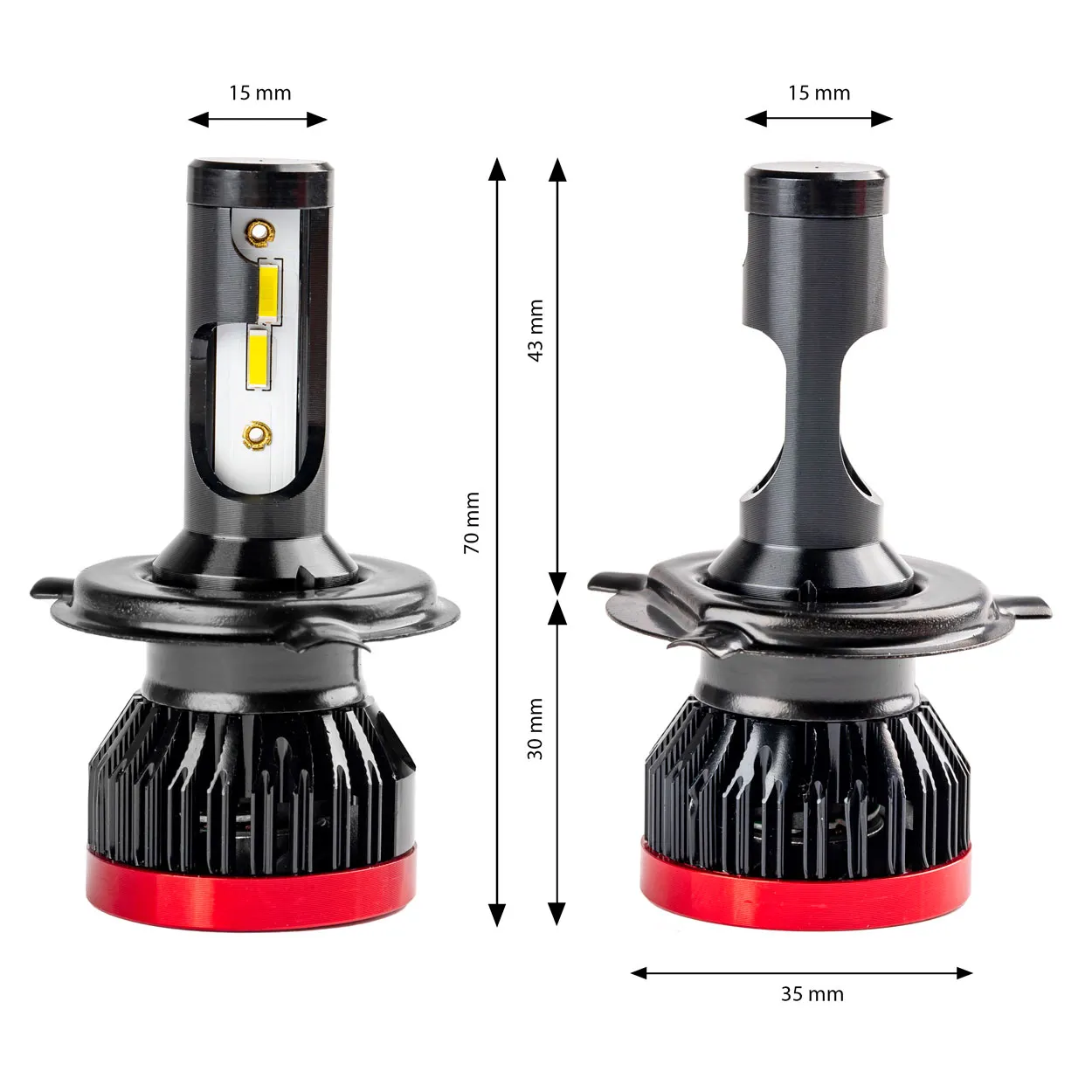 Лампа AMIO LED Headlight H4 BF (02241) (022412)