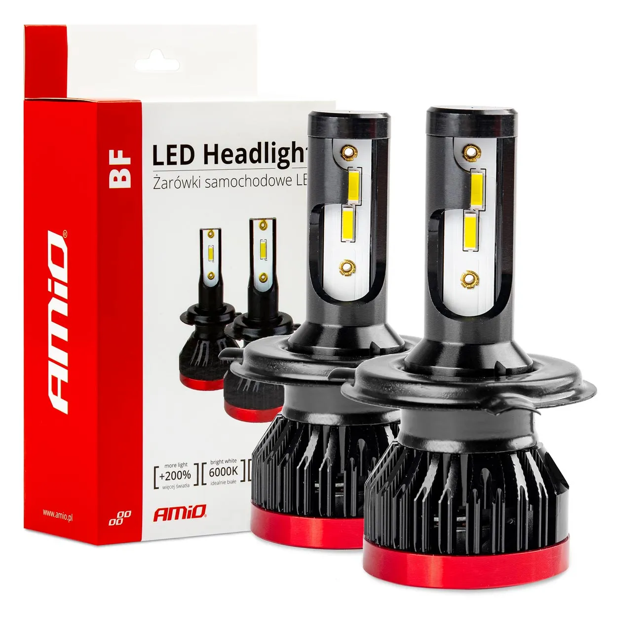 Лампа AMIO LED Headlight H4 BF (02241) (022412)