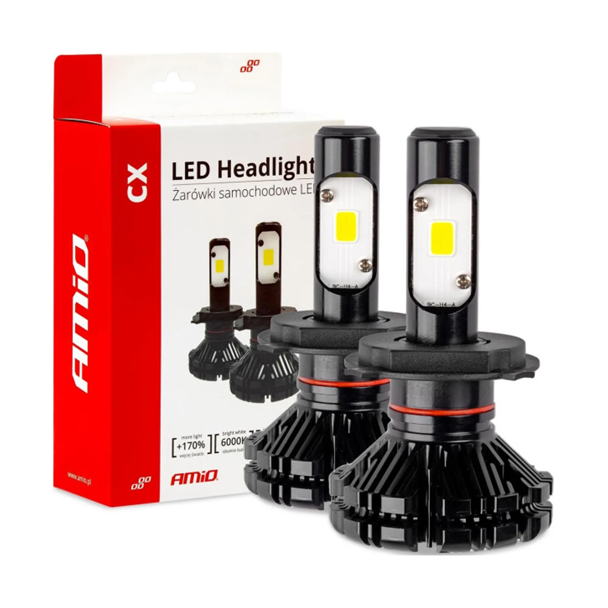 Лампа AMIO LED Headlight H4 CX Series 2018 (01073) (010730)