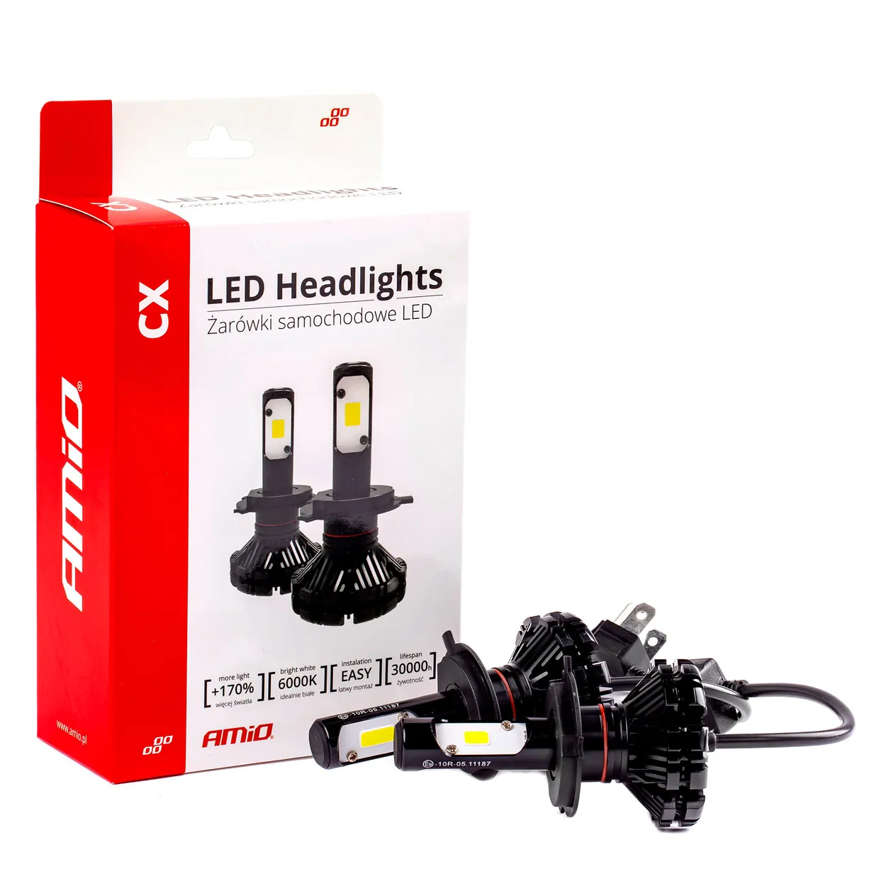 Лампа AMIO LED Headlight H4 CX Series 2018 (01073) (010730)