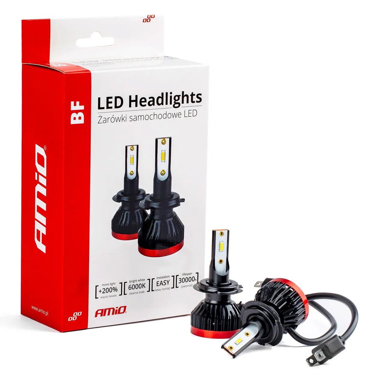 Лампа AMIO LED Headlight H7 BF (02242) (022429)