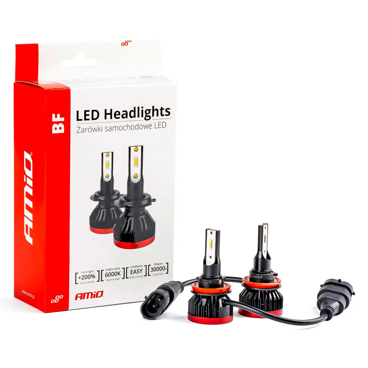 Лампа AMIO LED Headlight H8/H9/H11 BF (02245) 022450