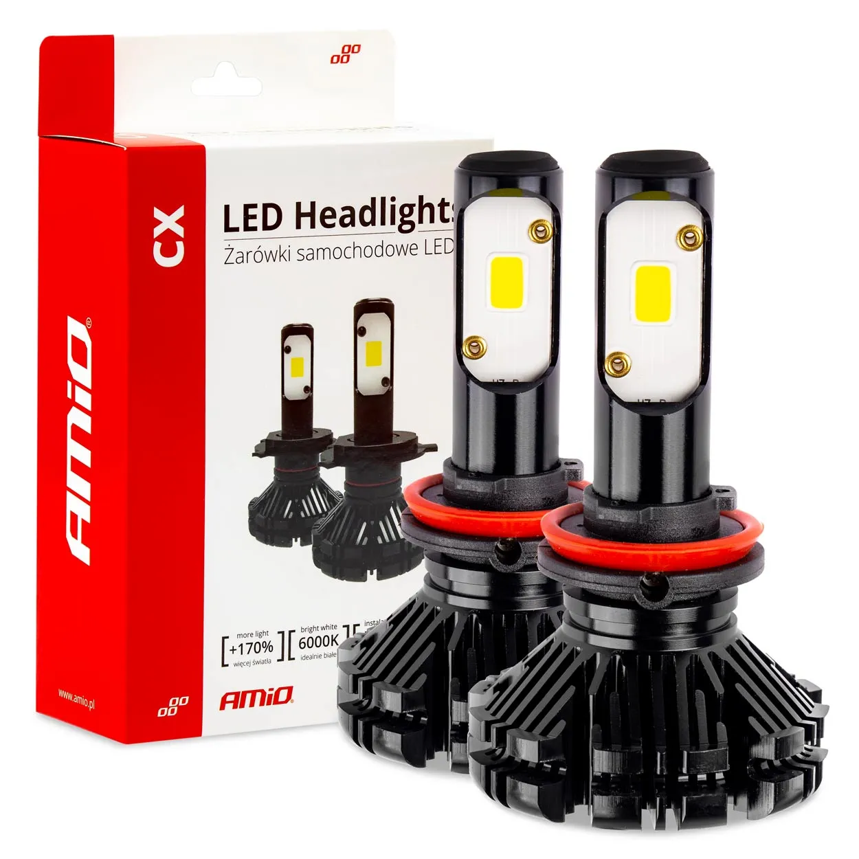 Лампа AMIO LED Headlight H8/H9/H11 CX Series 2018 (01077) (010778)