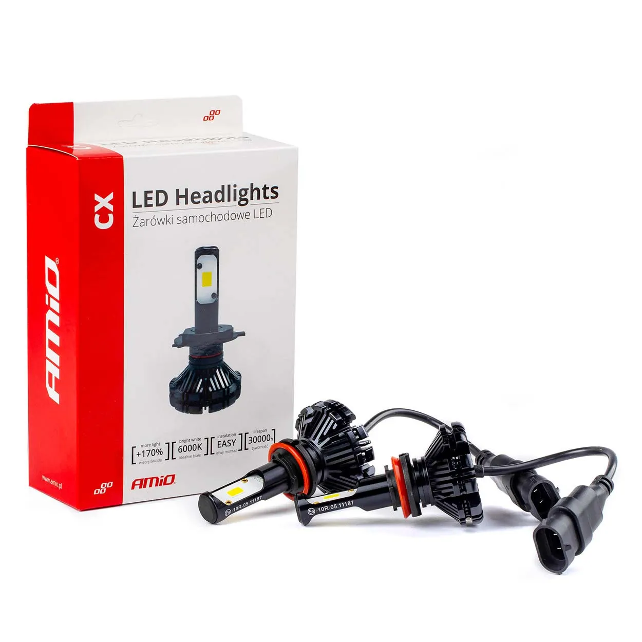 Лампа AMIO LED Headlight H8/H9/H11 CX Series 2018 (01077) (010778)