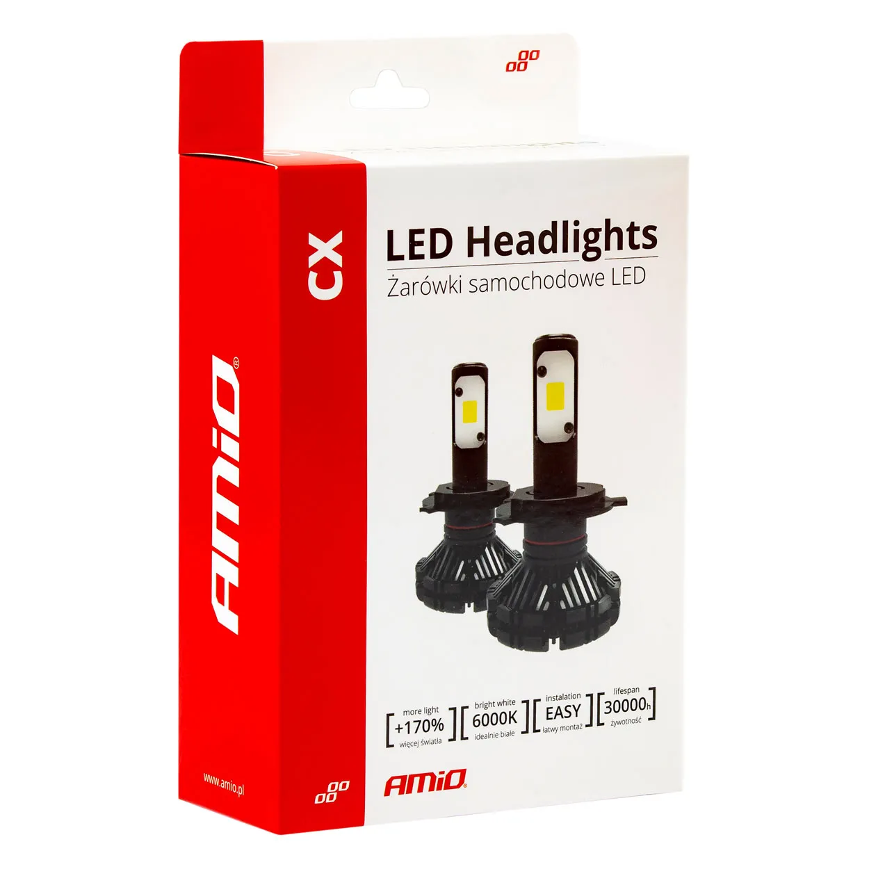 Лампа AMIO LED Headlight H8/H9/H11 CX Series 2018 (01077) (010778)