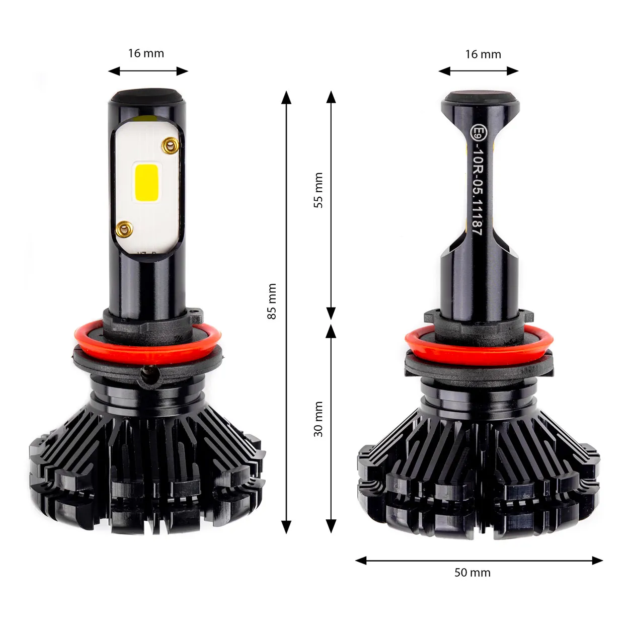 Лампа AMIO LED Headlight H8/H9/H11 CX Series 2018 (01077) (010778)