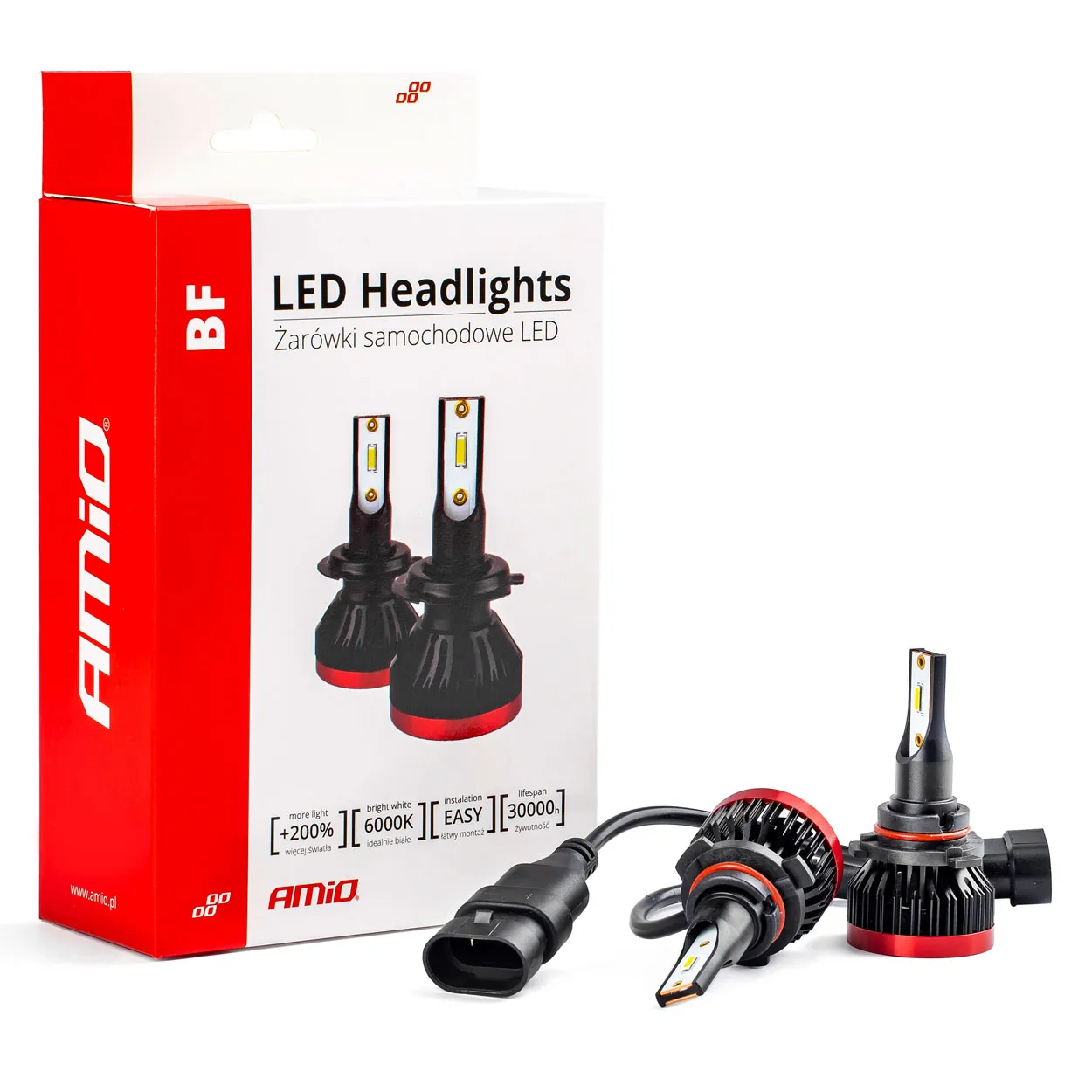 Лампа AMIO LED Headlight HB4 9006 BF (02247) (022474)