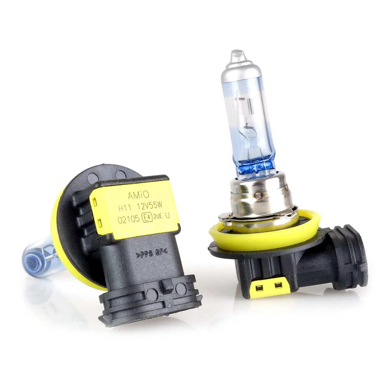 Лампа AMIO LumiTec H11 12V 55W 2 шт (02105) (021057)