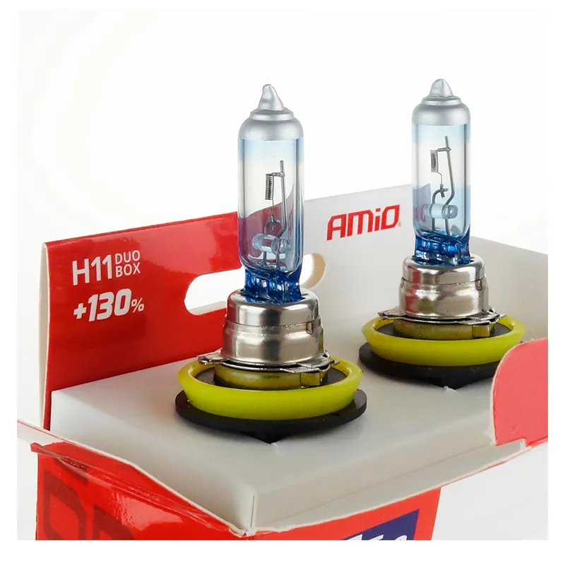 Лампа AMIO LumiTec H11 12V 55W 2 шт (02105) (021057)