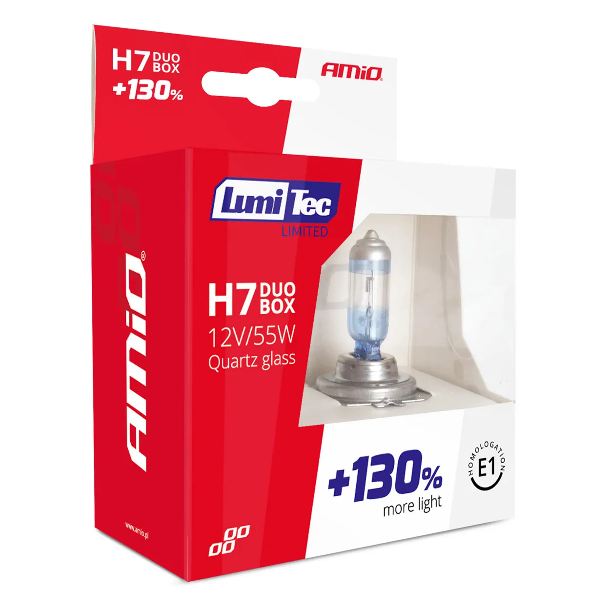Лампа AMIO LumiTec LIMITED H7 12V 55W 2 шт (01406) (014066)