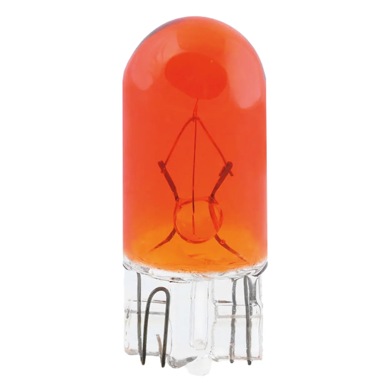 Лампа AMIO T10 WY5W W2.1x9.5d 12V AMBER 10 шт (014813)