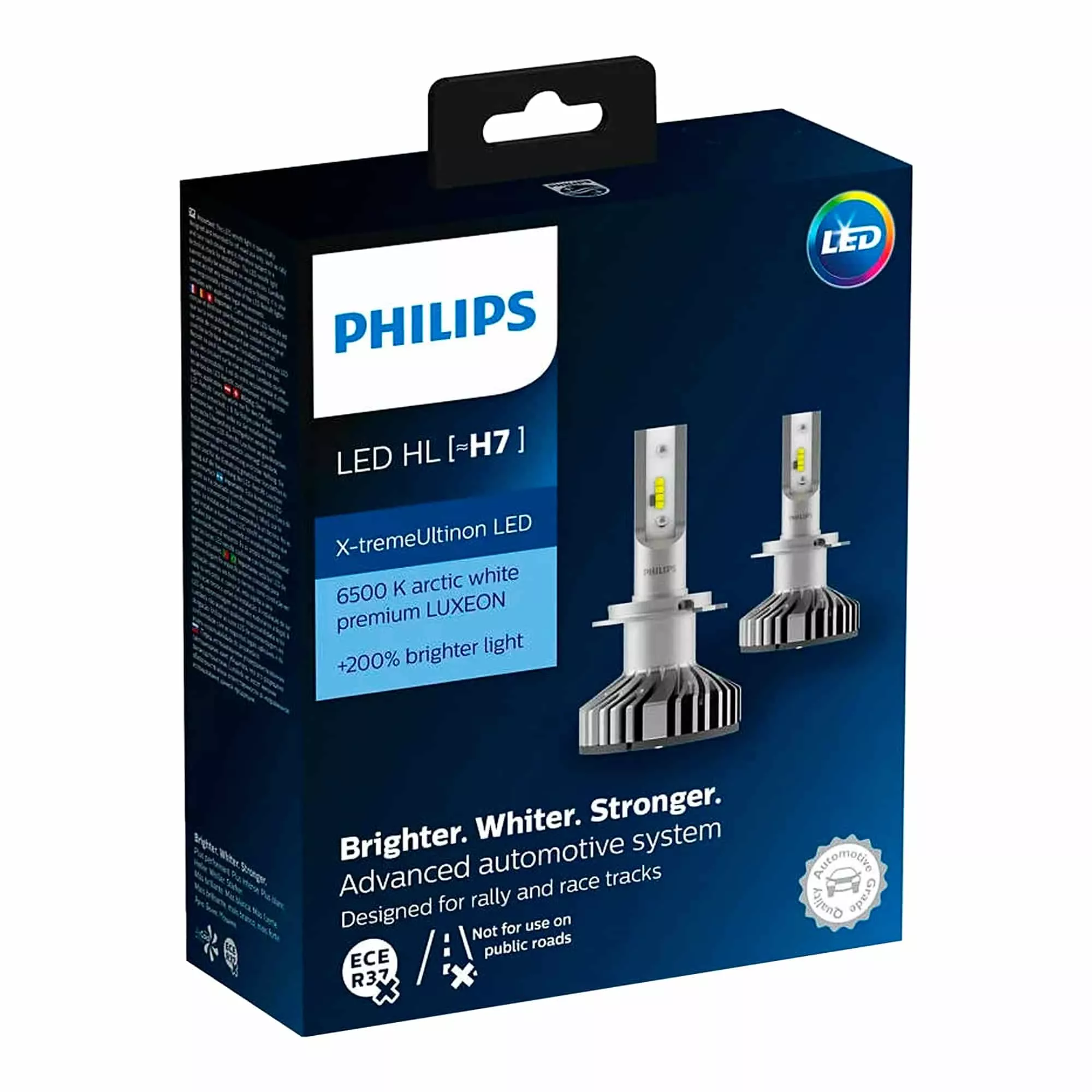 Лампа Philips X-treme Ultinon LED H7 12V 25W 12985 BWX 2