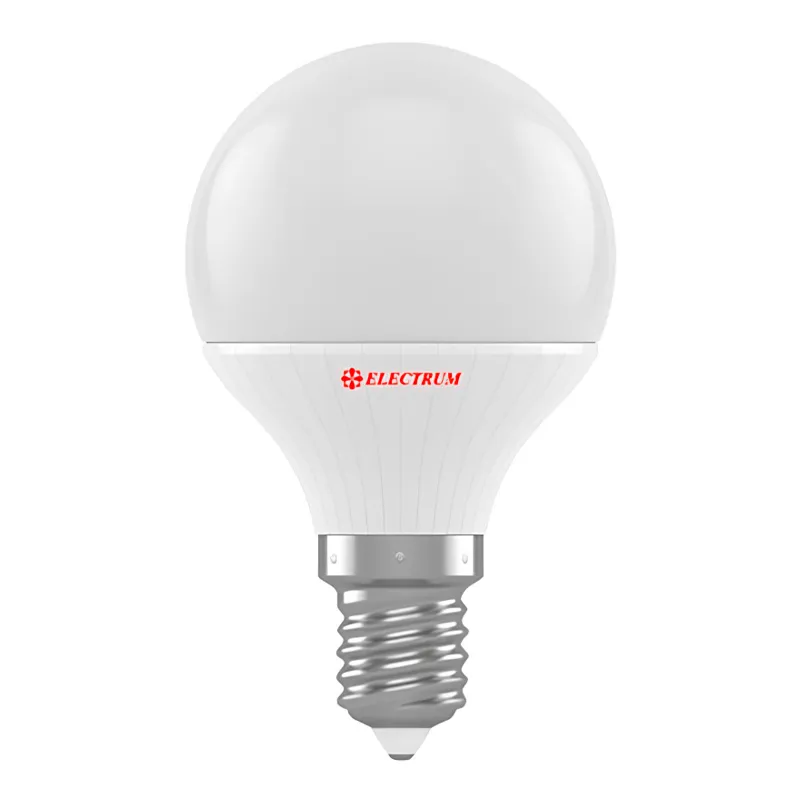 Лампа світлодіодна куля Electrum 6W E14 4000K (A-LB-0749) Лампа світлодіодна куля Electrum 6W E14 4000K (A-LB-0749)