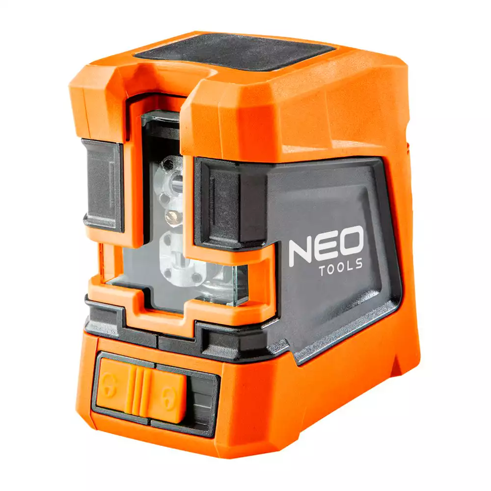 Лазер перекрестный NEO TOOLS 15 м, с футляром и магнитным держателем (75-101) Лазер перекрестный NEO TOOLS 15 м, с футляром и магнитным держателем (75-101)