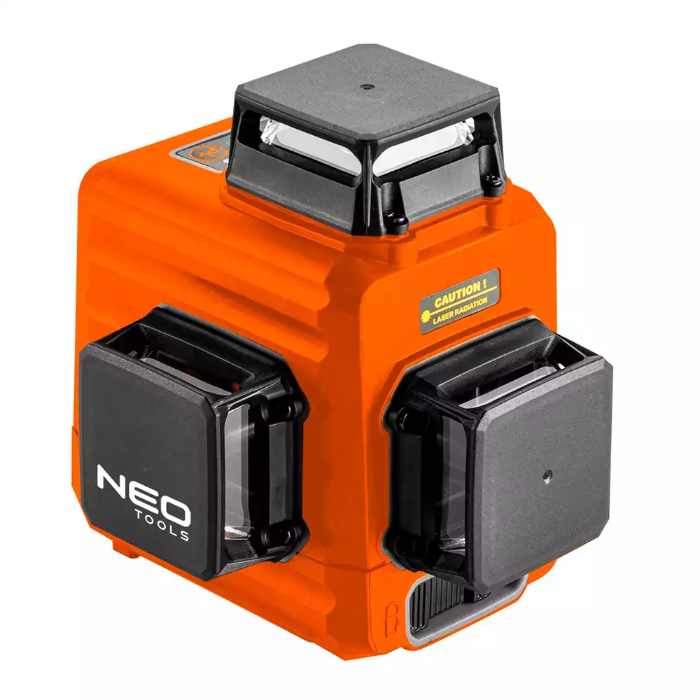 Лазерный уровень NEO TOOLS, 3D, красный, с чехлом и магнитным держателем (75-104) Лазерный уровень NEO TOOLS, 3D, красный, с чехлом и магнитным держателем (75-104)
