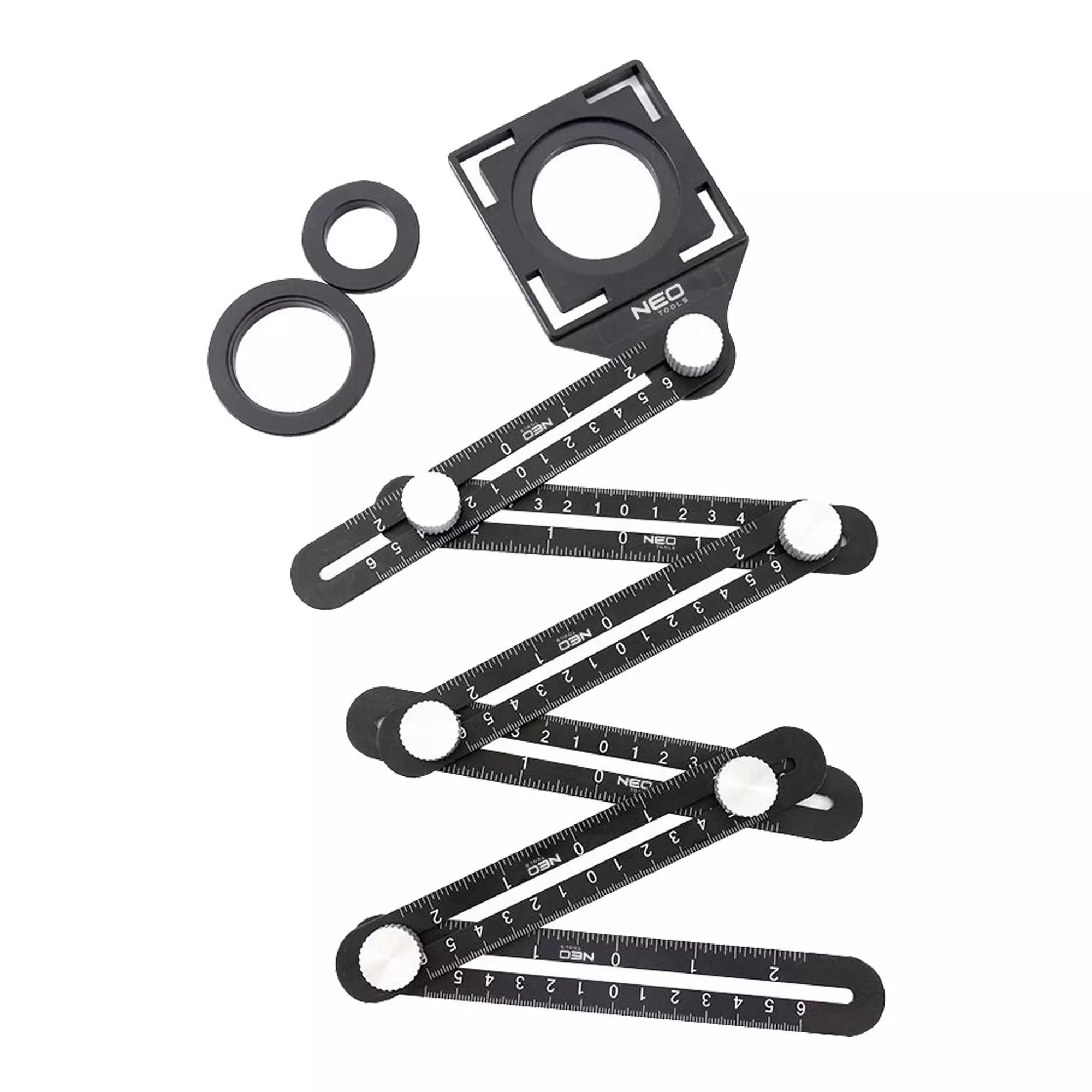 Линейка угловая NEO TOOLS, 6 рук (72-351)