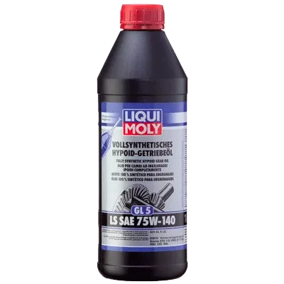 Трансмиссионное масло Liqui Moly Vollsynthetisches Hypoid-Getriebeoil LS 75W-140 GL-5 1л (8038)