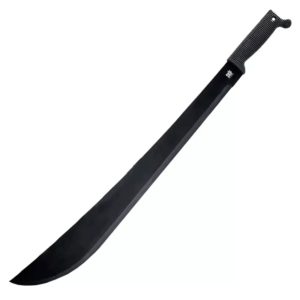 Мачете Skif Latino 24" (длина: 750мм, лезвие: 600мм), черный, ножны нейлон (224-1002_24) Мачете Skif Latino 24" (длина: 750мм, лезвие: 600мм), черный, ножны нейлон (224-1002_24)