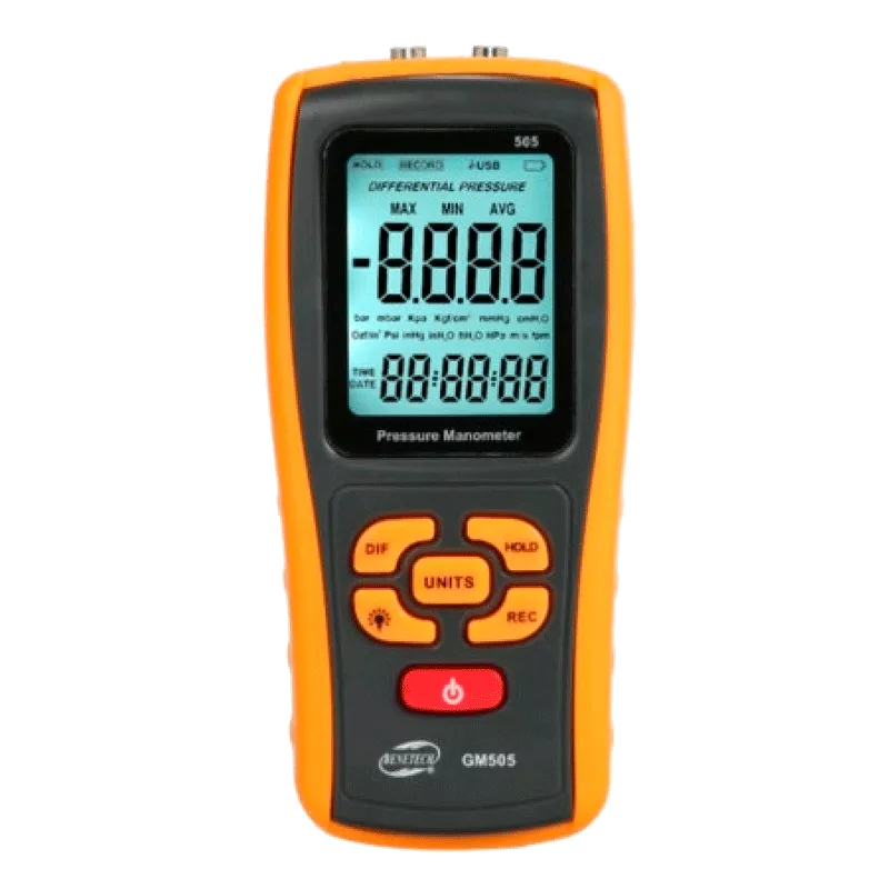 Манометр електронний BENETECH (GM505) Манометр електронний BENETECH (GM505)