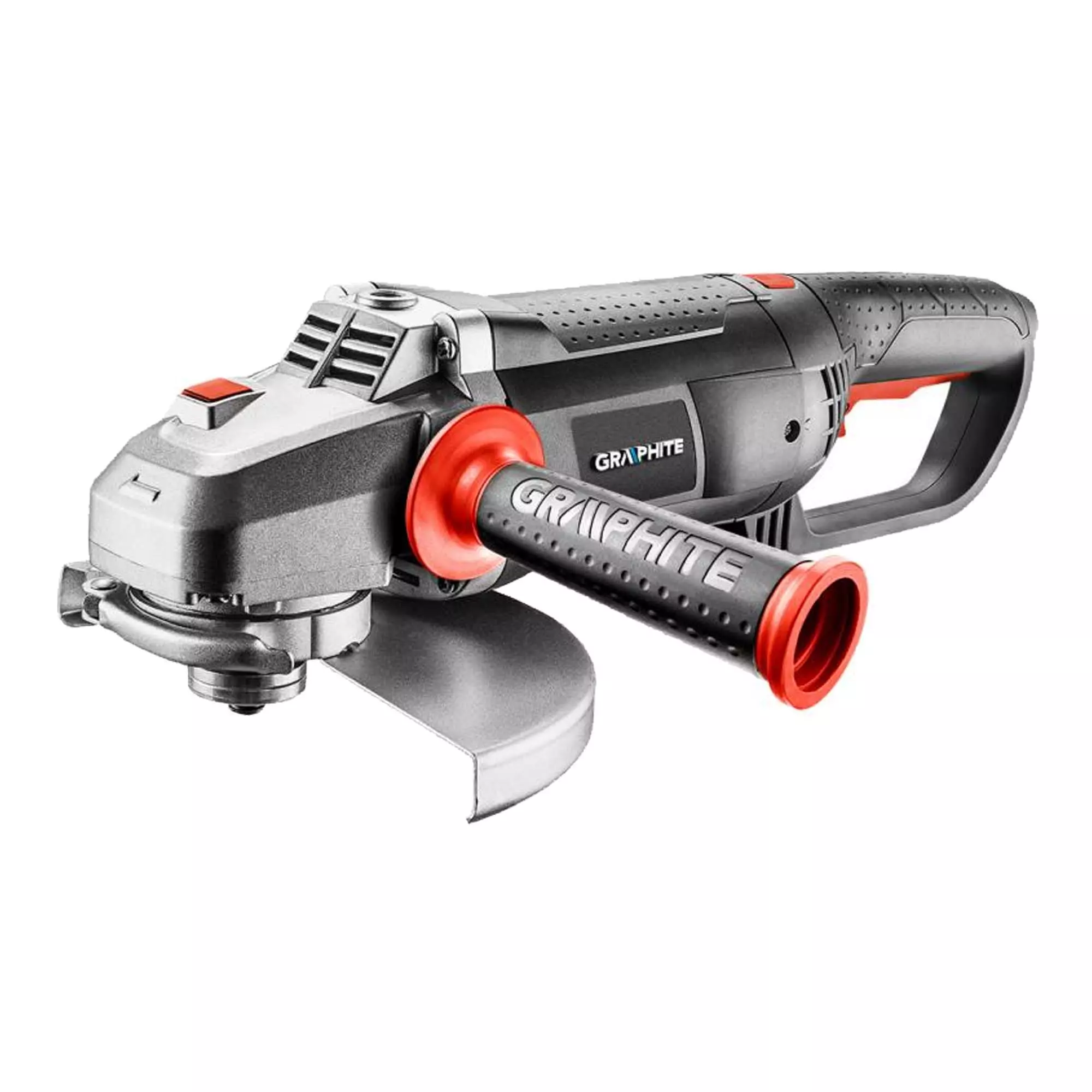 Машина шліфувальна кутова GRAPHITE 2600 Вт, диск 230 x 22.2 мм (59G208) Машина шліфувальна кутова GRAPHITE 2600 Вт, диск 230 x 22.2 мм (59G208)