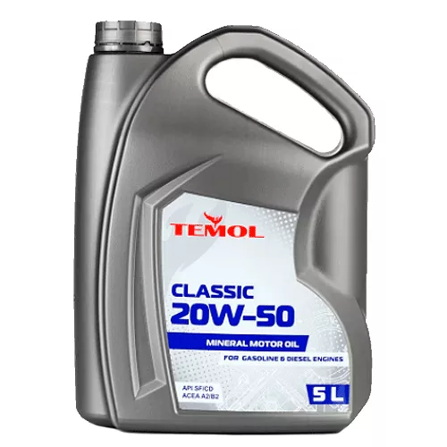 Моторное масло Temol Classic 20W-50 API SF/CC 5л