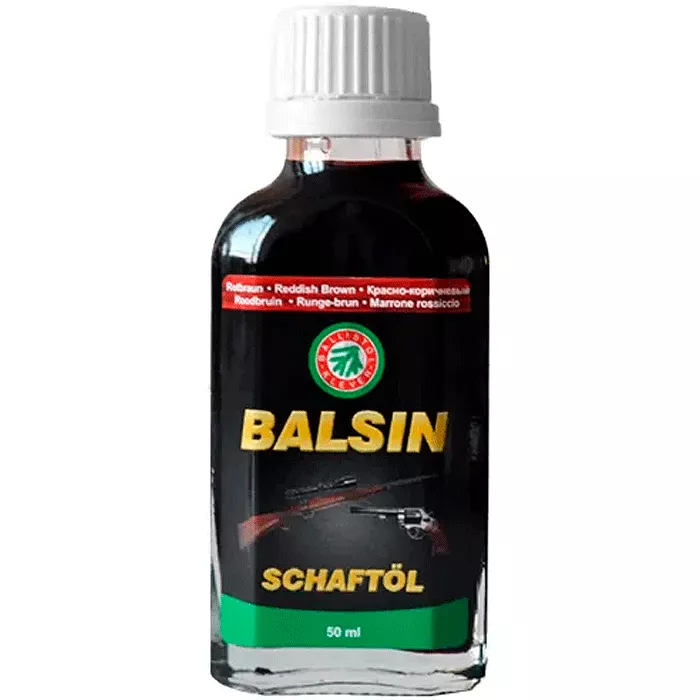 Масло для ухода за деревом Klever Ballistol Balsin Schaftol 50 мл (226-1004_redbrown) Масло для ухода за деревом Klever Ballistol Balsin Schaftol 50 мл (226-1004_redbrown)
