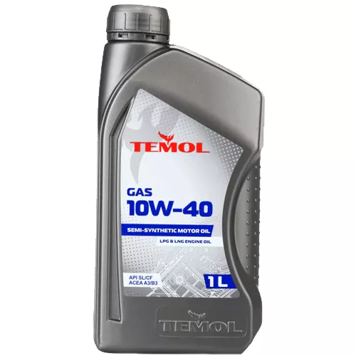 Моторное масло Temol Gas 10W-40 API SL/CF 1л