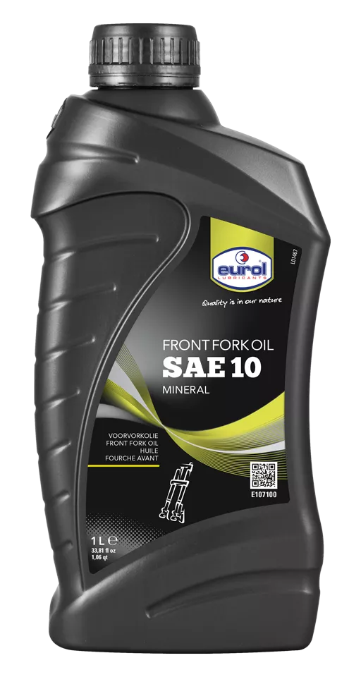 Масло гидравлическое Eurol Front Fork Oil SAE 10 1л (E107100) Масло гидравлическое Eurol Front Fork Oil SAE 10 1л (E107100)