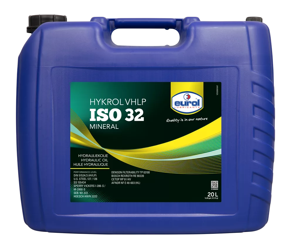 Гідравлічна олива Eurol Hykrol VHLP ISO 32 20л (E108800) Гідравлічна олива Eurol Hykrol VHLP ISO 32 20л (E108800)