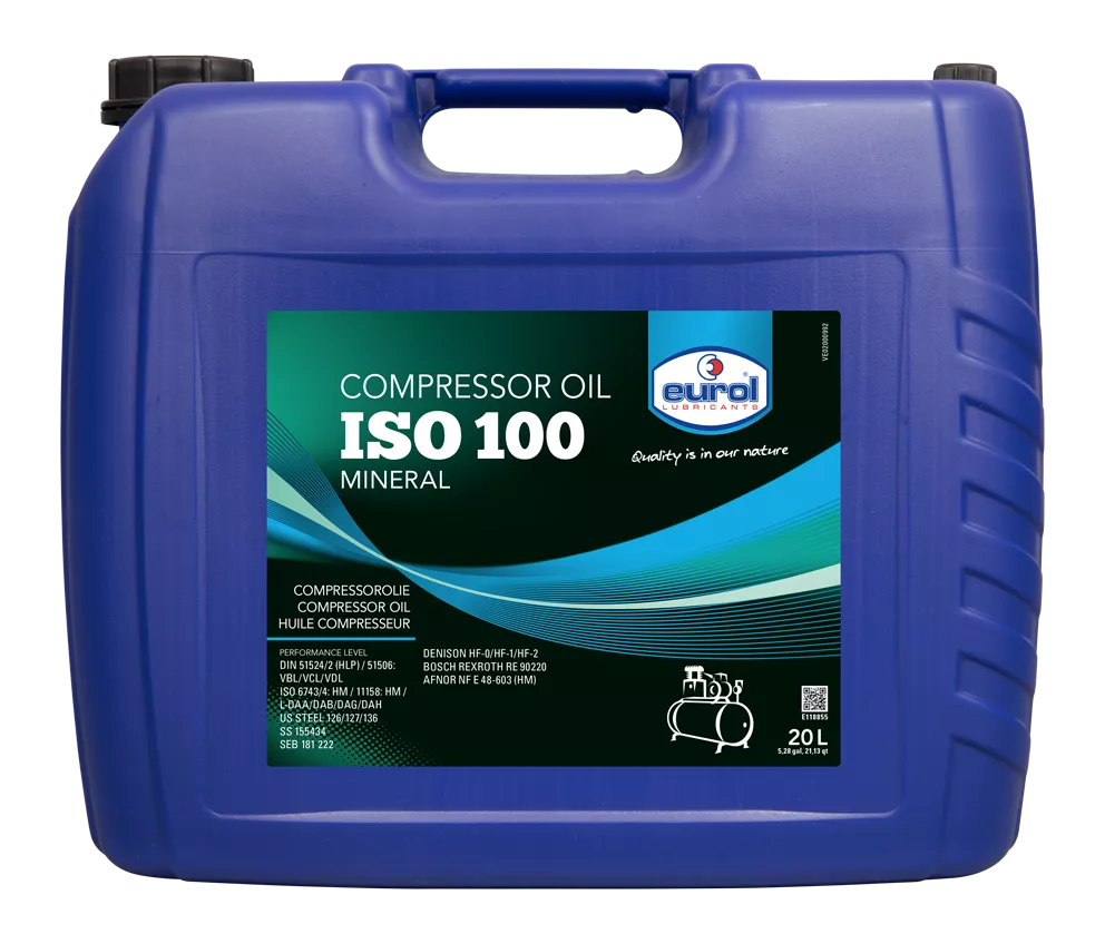 Компресорна олива Eurol Compressor Oil ISO 100 20л (E118855)