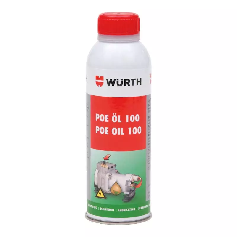 Масло компрессорное WURTH POE 100 250мл (1900012966) Масло компрессорное WURTH POE 100 250мл (1900012966)