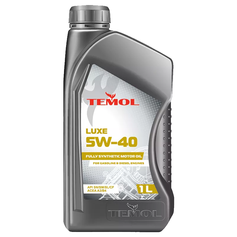 Моторное масло Temol Luxe 5W-40 API SM/SN/SL/CF 1л
