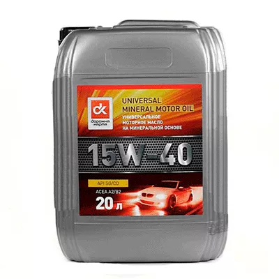 Моторна олива <ДК> 15W-40 SF/CC 20л