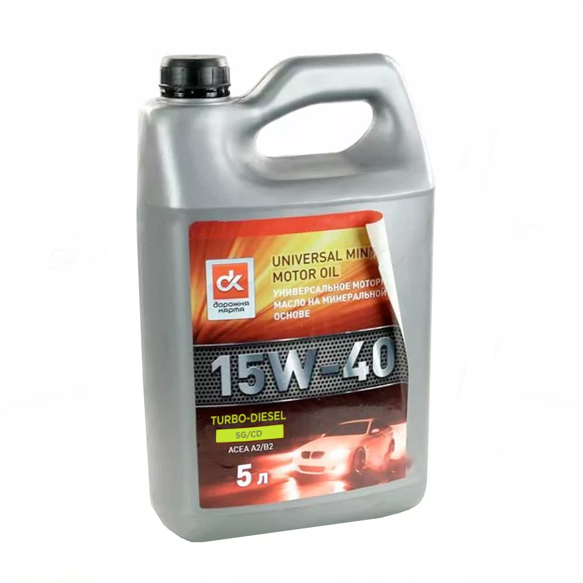 Моторна олива <ДК> TURBO-DIESEL SG/CD 15W-40 5л Моторна олива <ДК> TURBO-DIESEL SG/CD 15W-40 5л