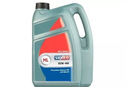 Моторное масло LUXE Супер Молибден 15W-40 SJ / CF 5л Моторное масло LUXE Супер Молибден 15W-40 SJ / CF 5л