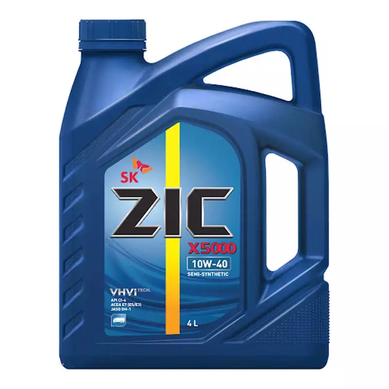 Моторное масло ZIC X5000 10W-40 4л (162658) Моторное масло ZIC X5000 10W-40 4л (162658)