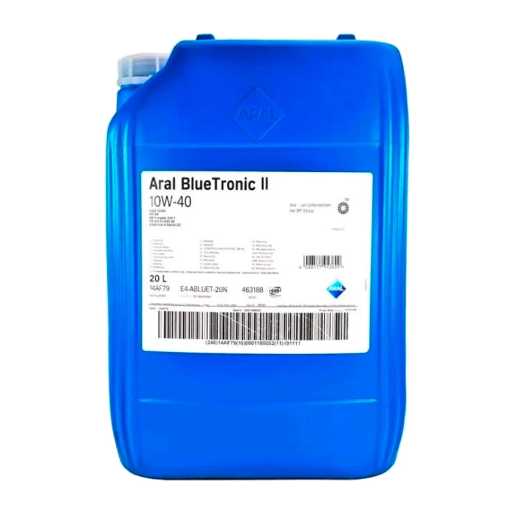 Моторное масло Aral BlueTronic II 10W-40 20л (15F072) Моторное масло Aral BlueTronic II 10W-40 20л (15F072)