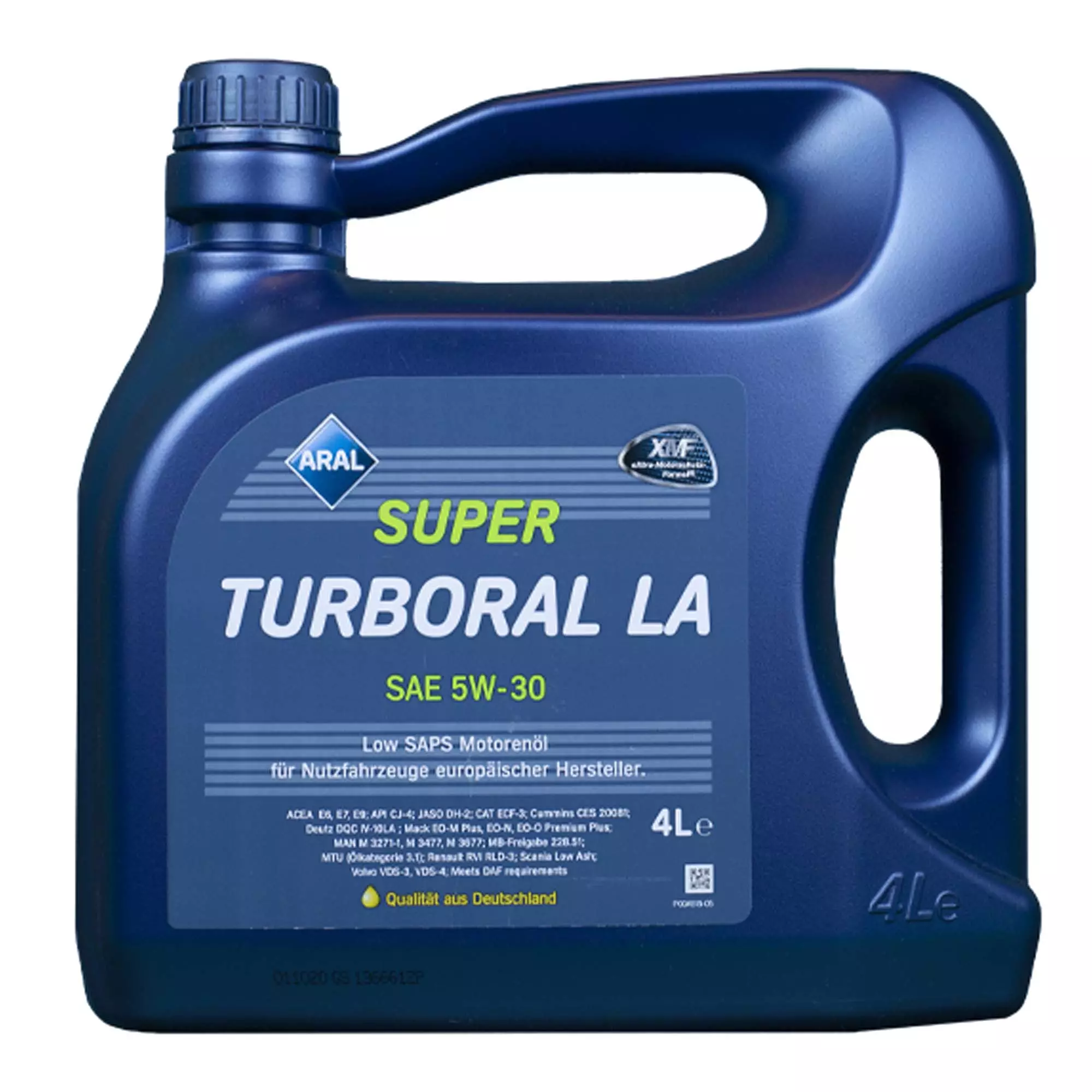 Моторное масло ARAL SuperTurboral LA 5W-30 4л (15871F) Моторное масло ARAL SuperTurboral LA 5W-30 4л (15871F)