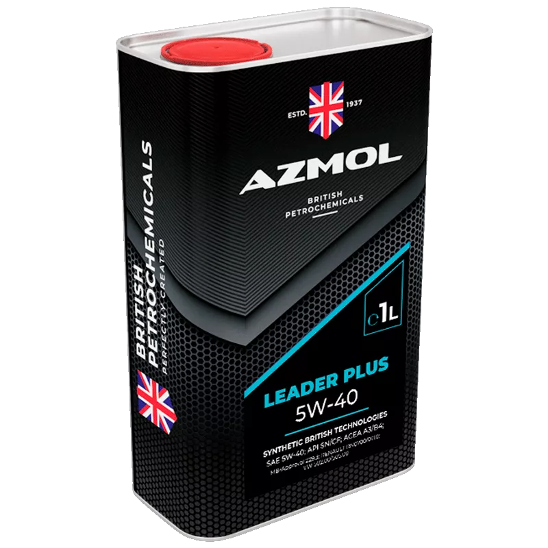 Масло моторное AZMOL LEADER PLUS 5W-40 1л (металл)