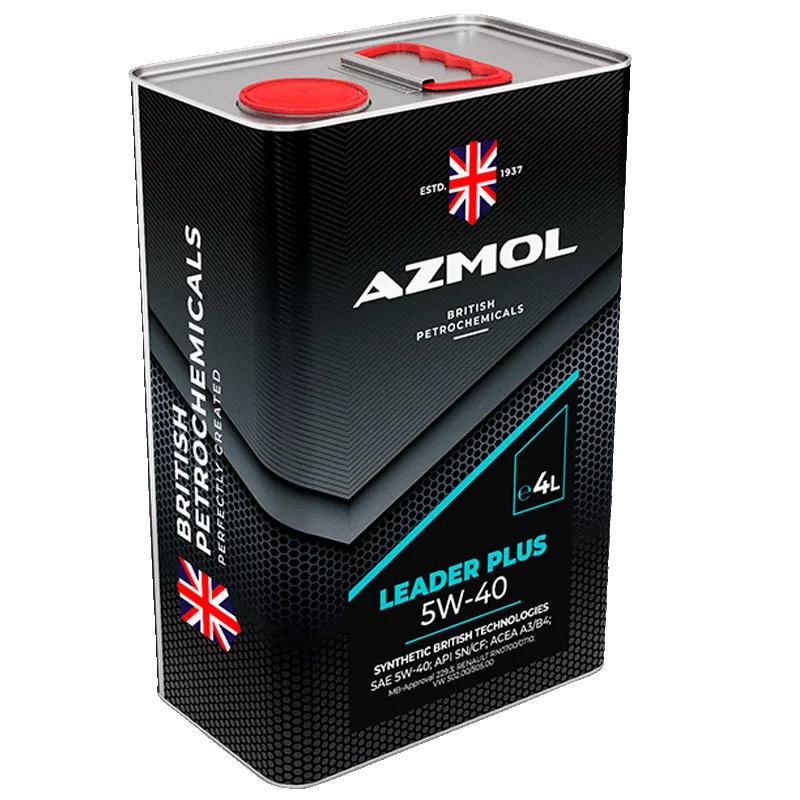 Масло моторное AZMOL LEADER PLUS 5W-40 4л (металл)