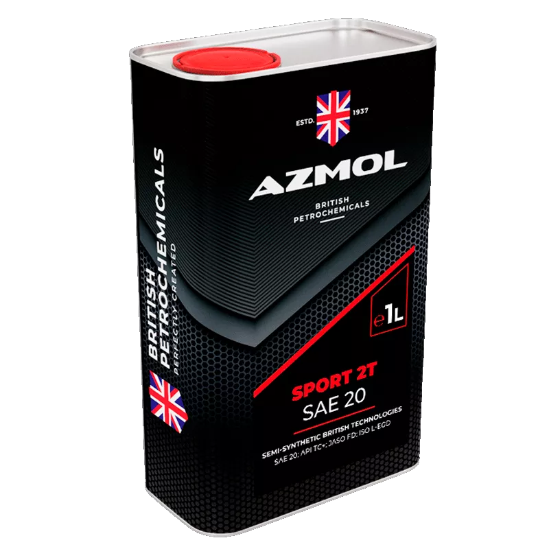 Масло моторное AZMOL Sport 2T SAE 20 1л (металл)