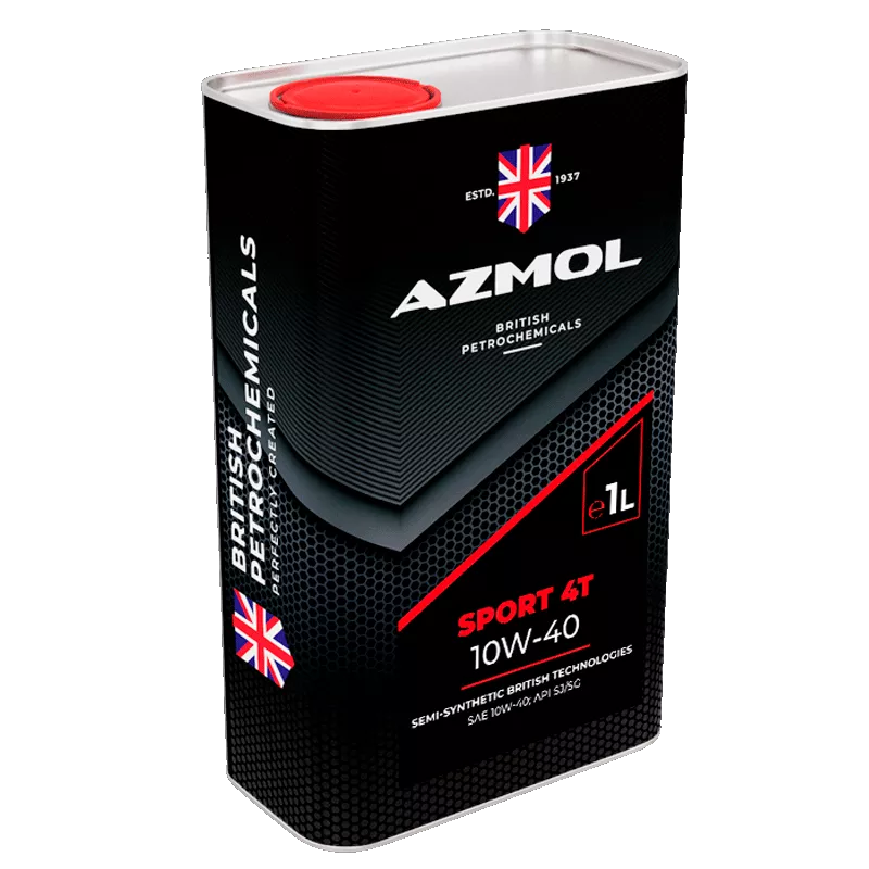 Масло моторное AZMOL Sport 4T 10W-40 1л (металл)