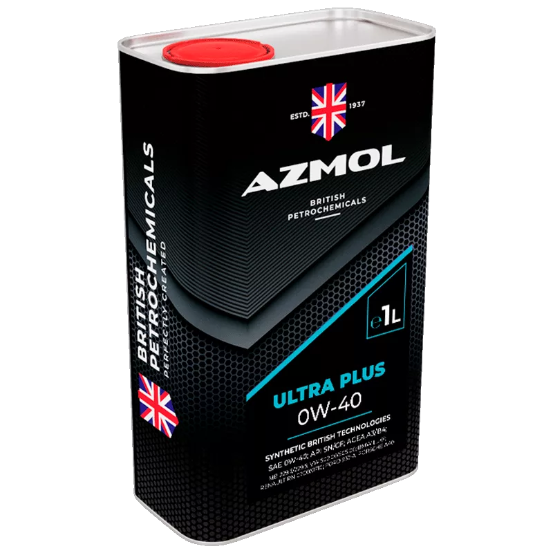 Олива моторна AZMOL Ultra Plus 0W-40 1л (метал)