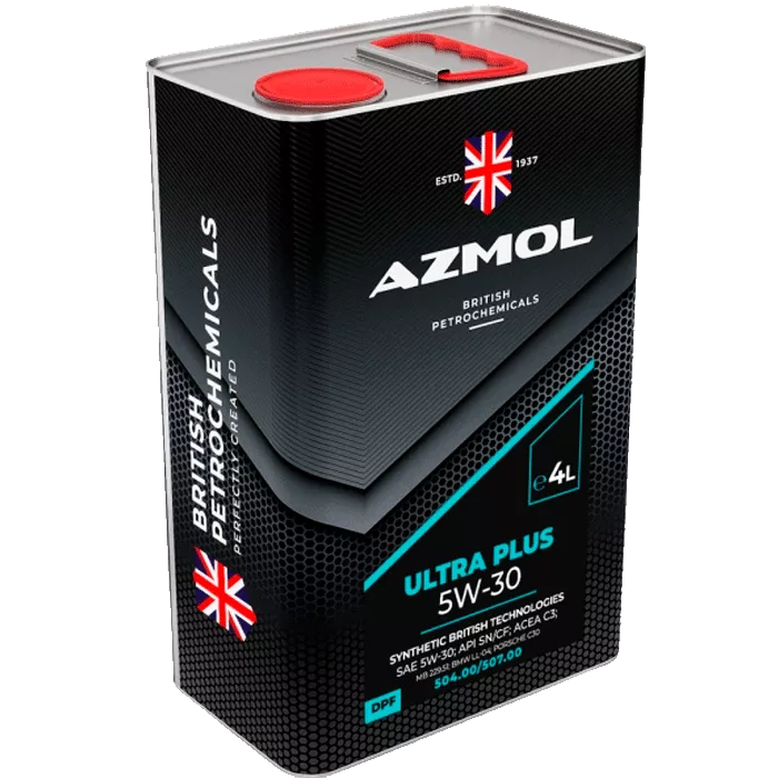 Масло моторное AZMOL Ultra Plus 5W-30 4л (металл)